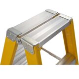 Стеклянная двусторонная дорожная портативная лестница для коммерческого использования