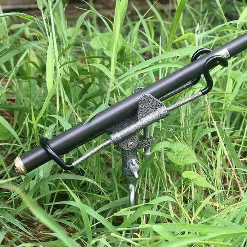 Manufacturer wholesale spotted hand two-in-one stand stainless steel stand die-cast aluminum floor stand fishing gear fishing accessories