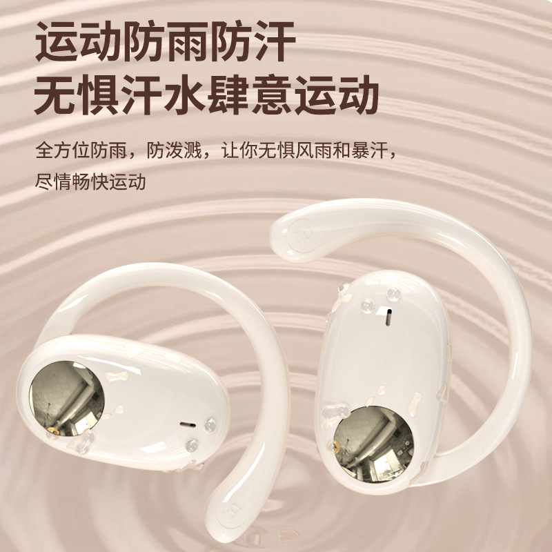 JS911 クロスボーダー 2025年新型 ワイヤレスBluetoothイヤホン 超長持ちバッテリー スポーツ向け 高音質 オーバーイヤー型 非インイヤー型|undefined