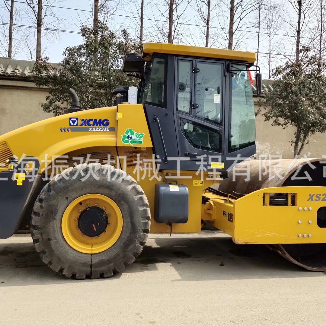 原装正品二手徐工XS223J单钢轮震动压路机低价转让可出口