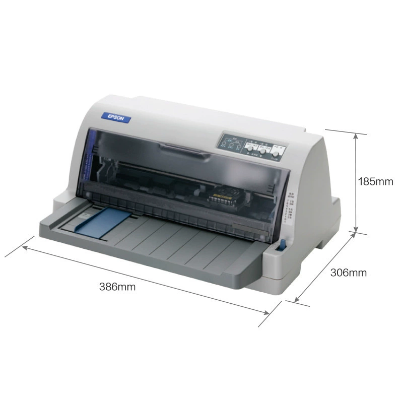Принтер для налоговых счетов Epson LQ-730KII Plus, пакетный толкатель, печать (82 колонки)