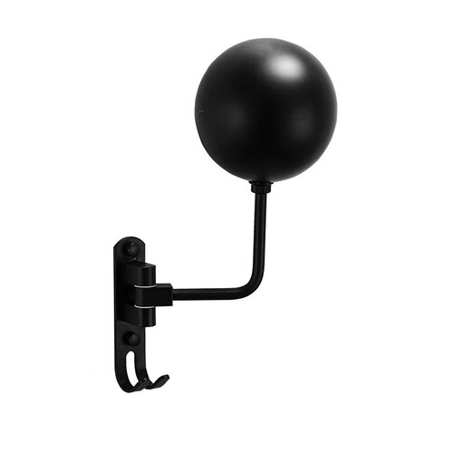 Wall-mounted motorcycle electric vehicle helmet holder is suitable for a variety of desktop punch-free display display hat storage racks