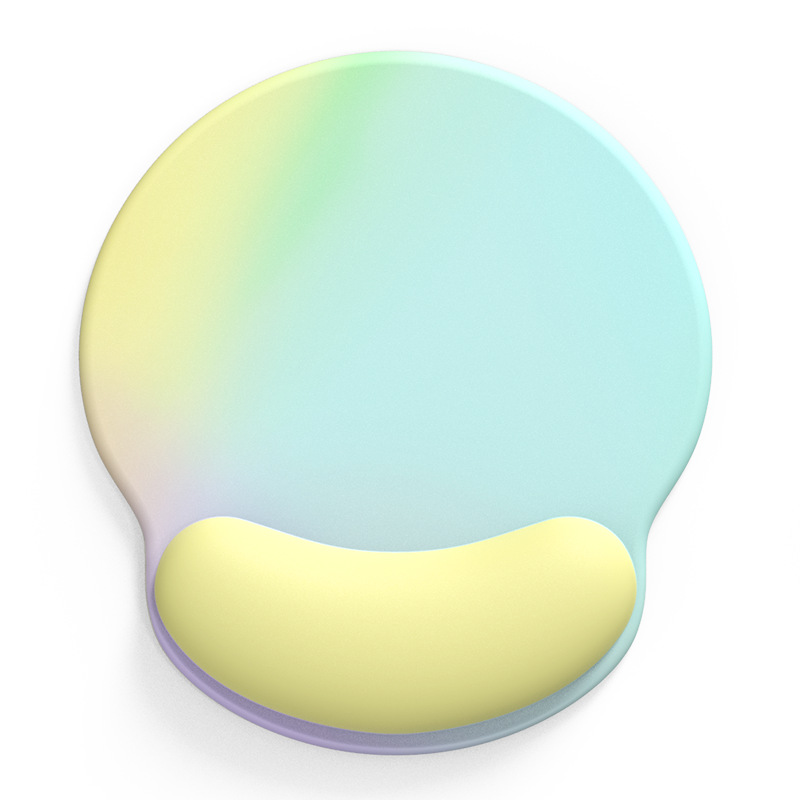 Nuevo gradiente mouse pad silicona muñeca pad estilo simple niños y niñas antideslizante portátil pulsera hermosa