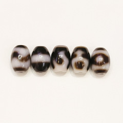 ソースファクトリー 11×16mm ナミビアビーズ 全体にホワイトニング 台湾工芸品 水瓶座 マネーフック タンタンシティ [5Aグレード]