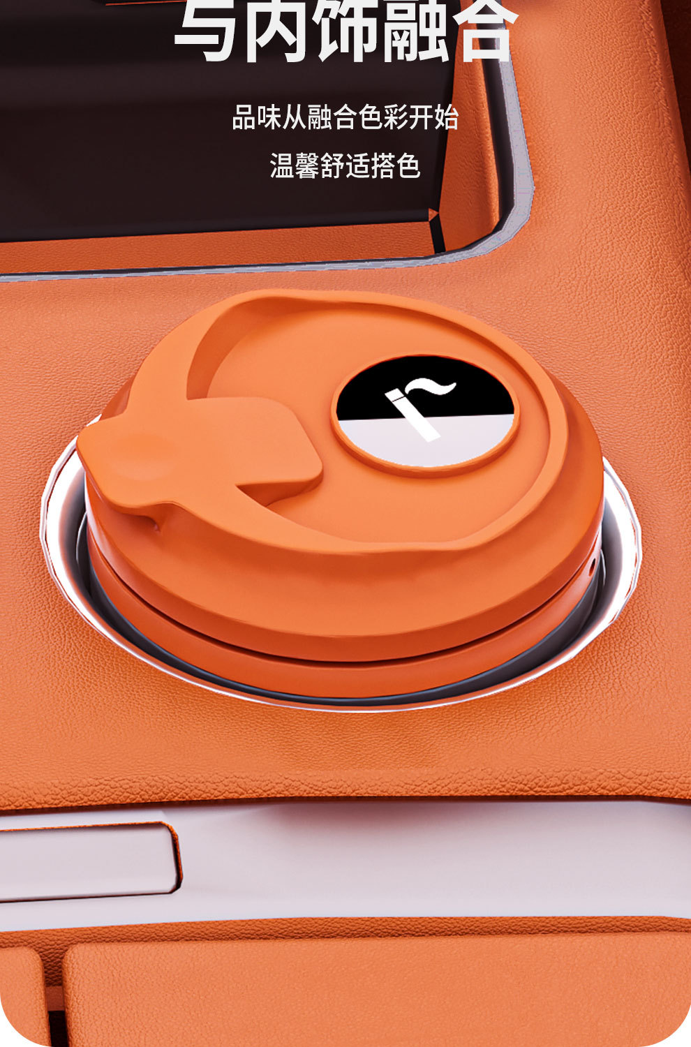 Car and Home Dual-Use Ashtray with Lid, Anti-Ash Spill, Car Coffee Anti-Ash Storage Rack, Wholesale Anti-Ash Fly
