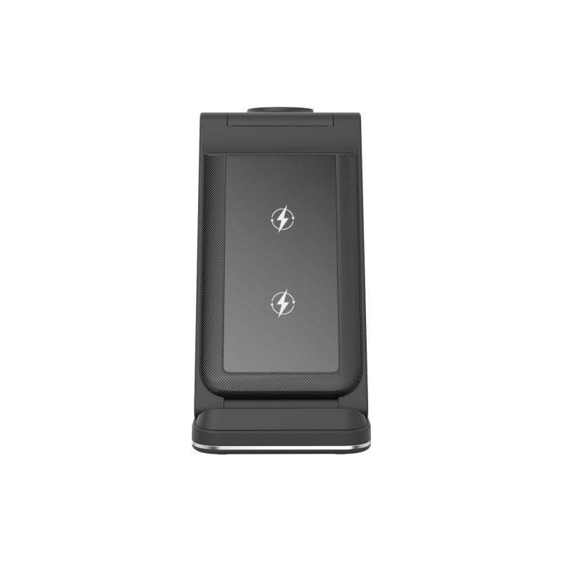 三合一15w折り畳み無線充電器携帯電話腕時計イヤホン充電器急速充電無線充電スタンドデスクトップ|undefined