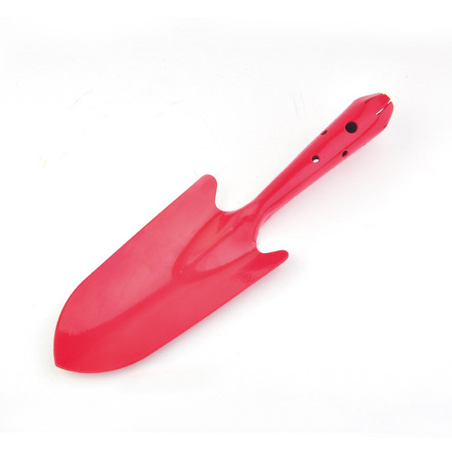 Colored stainless steel gardening flower shovel, outdoor garden shovel, one-piece colored shovel for planting flowers, iron steel