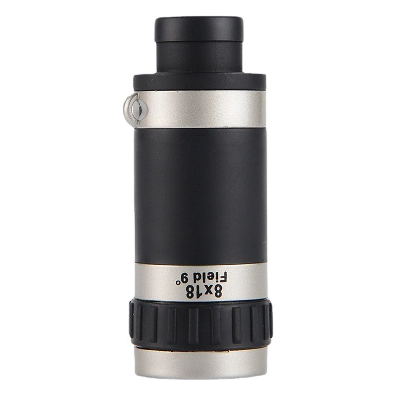 8X18 портативный мини-одноцилиндр телескоп синий пленка HD Smer Light на открытом воздухе телескоп для туризма кемпинг телескоп