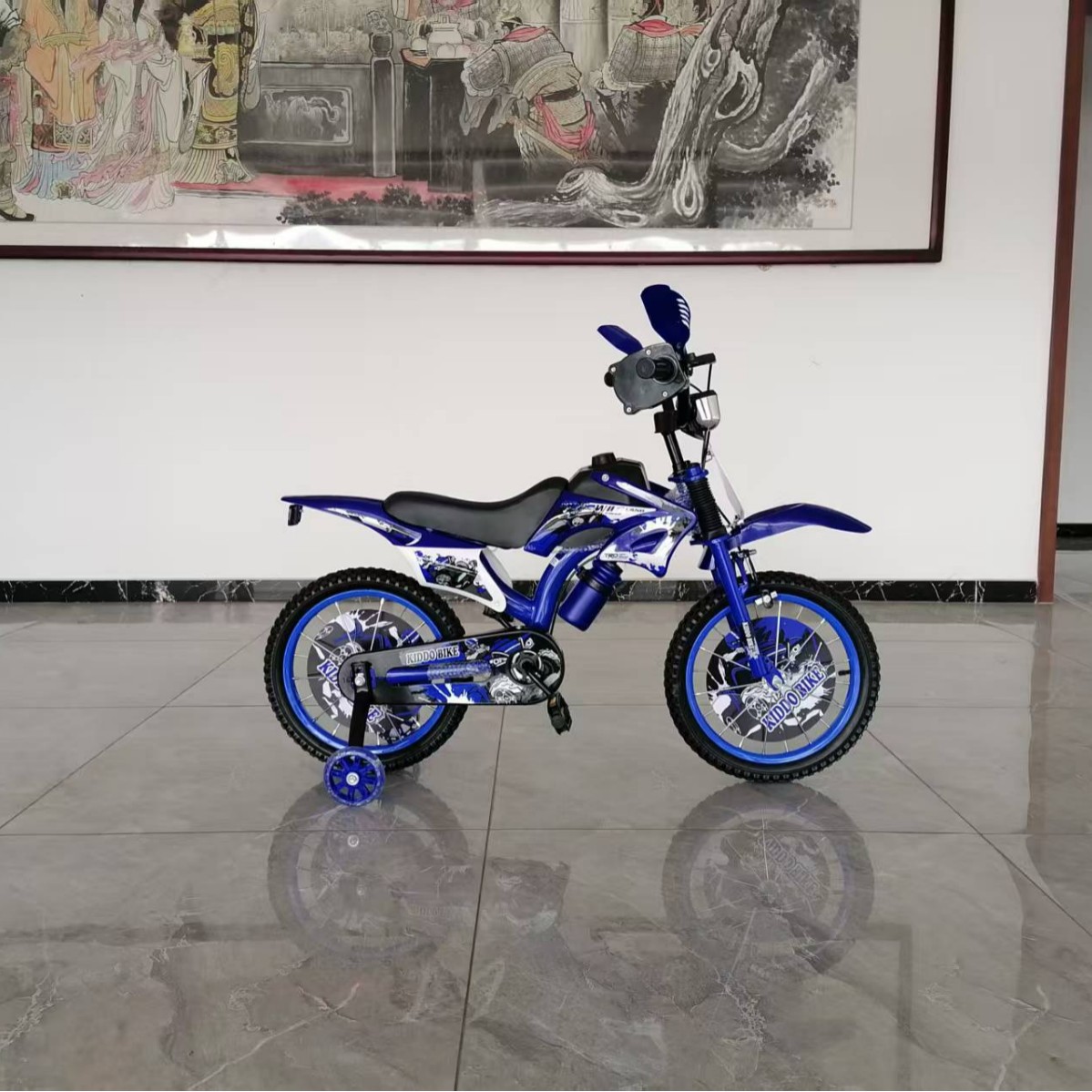 Nueva motocicleta de comercio exterior, bicicleta para niños, 12-16 pulgadas, niño y niña, coche en general, fácil, seguro y estable