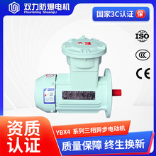 三相异步电动机380v纯铜1.5/3/4KW小型卧式YBX4粉尘变频防爆电机