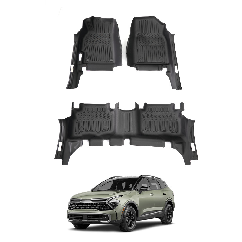 Alfombrillas para coche Kia Sportage, alfombrillas especiales para maletero y piso de Kia Sportage.