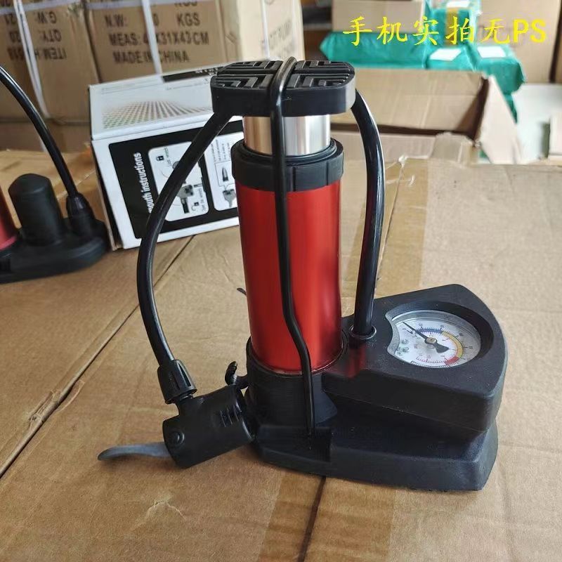 Factory direct sales of foot-operated high-pressure air pumps, bicycle air pumps, household electric bikes, electric bikes, motorcycles and basketballs pic 9