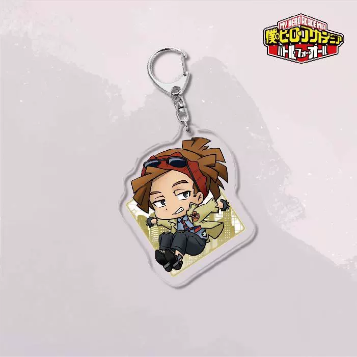 acrylic keychain, heroes, creative jewelry, Birthday gift