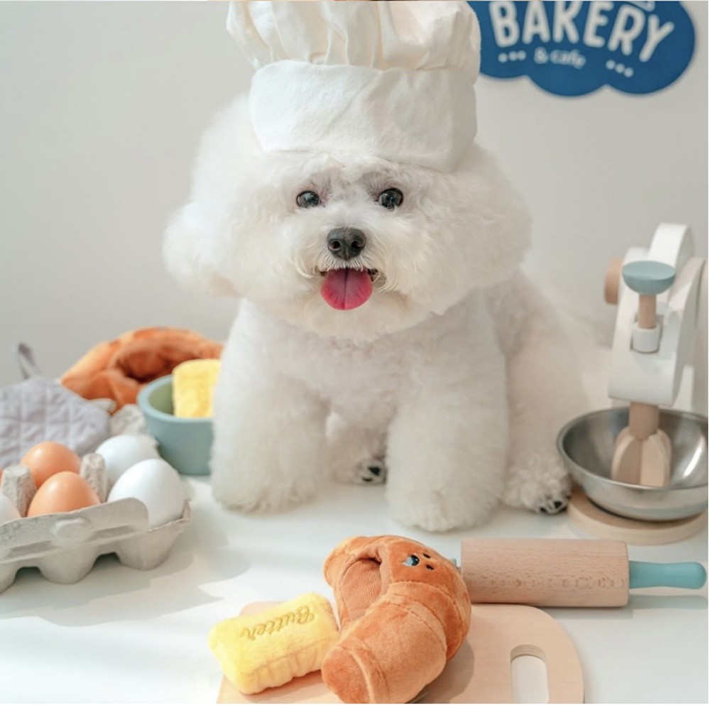 Plush croissant toy image 2