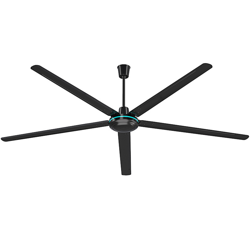 Ventilador de techo de buey viento grande 100 pulgadas Comercio exterior Super gran motor de cobre puro 2,5 m ventilador eléctrico industrial de alta potencia