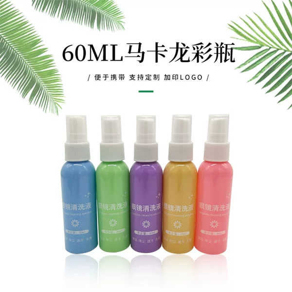 Hongsi Supply Glasses Cleaner Wholesale Lens Care Agent Glasses Lens Cleaning Liquid Spray Cleaner 60ml