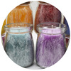 Aromatherapy, candle, building blocks wax agate, handmade
