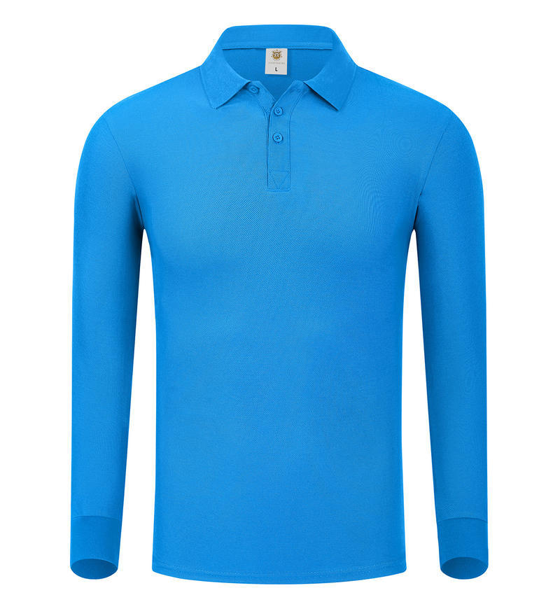 긴 스테이플 코튼 홀 블루