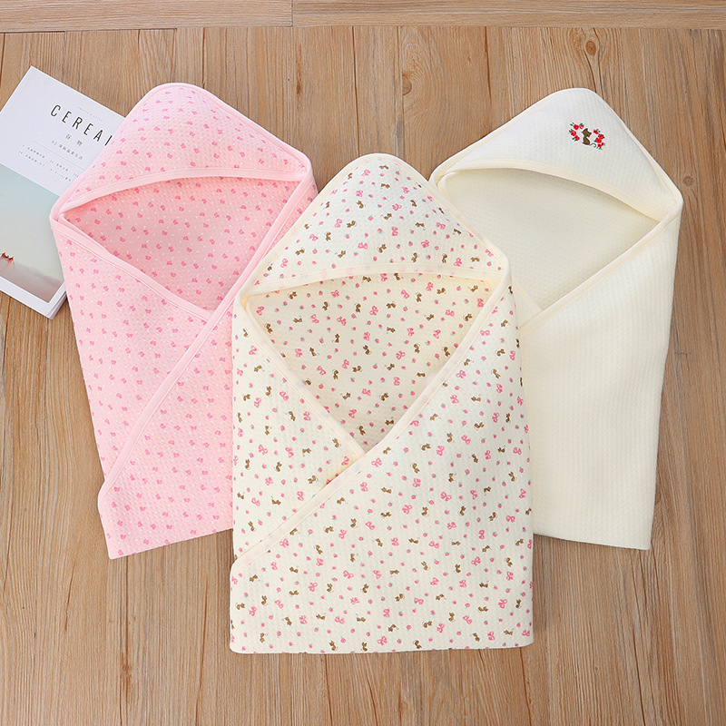 Songyou Xisongwu Sweat Absorbing Exports Japan Newborn Infant Quilt Bedding Bag Blanket 80*80cm