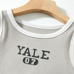 Slim threaded camisole for women 2024 spring and autumn new style outer wear slim stretch suit with western style bottoming shirt