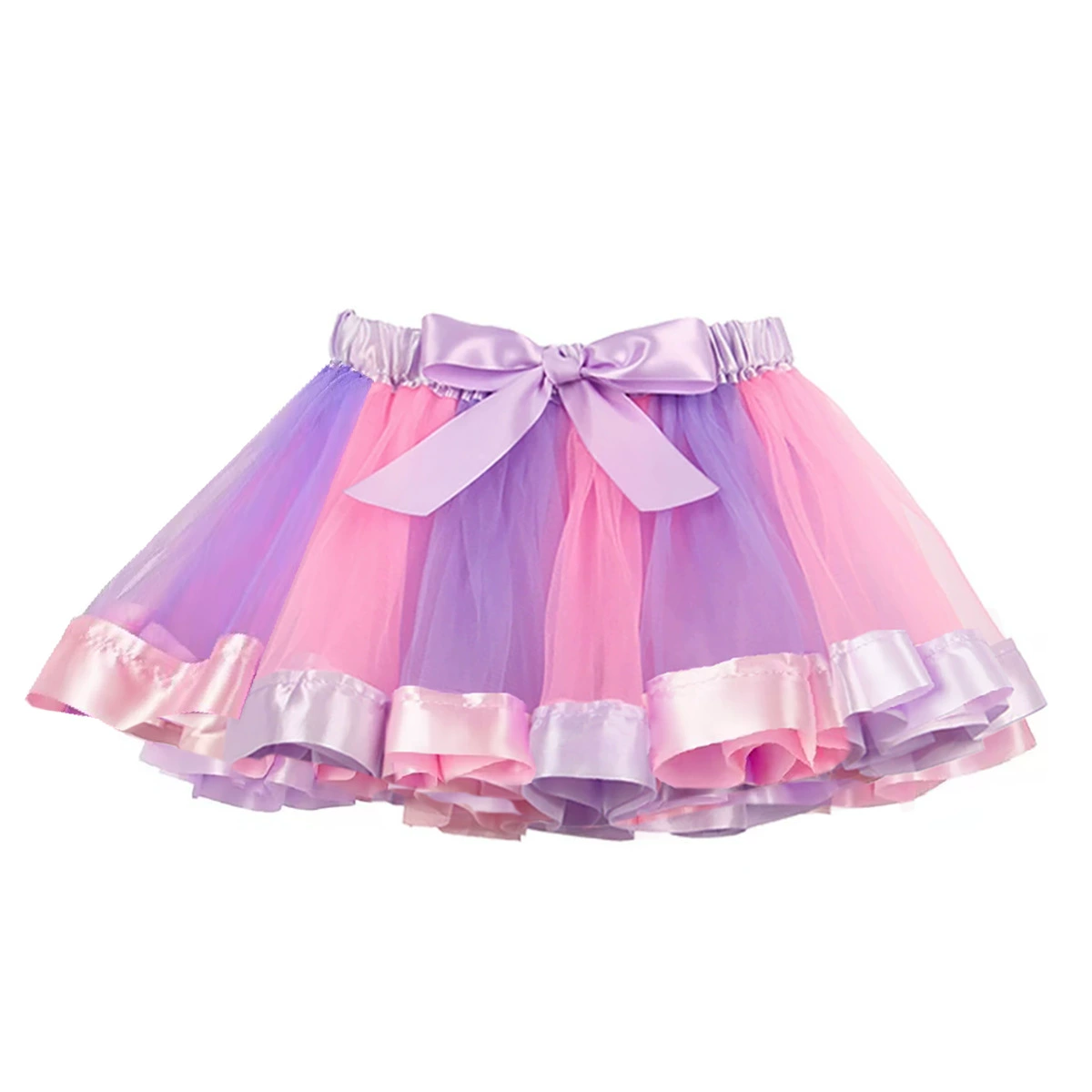 Rainbow girl's skirt, for import