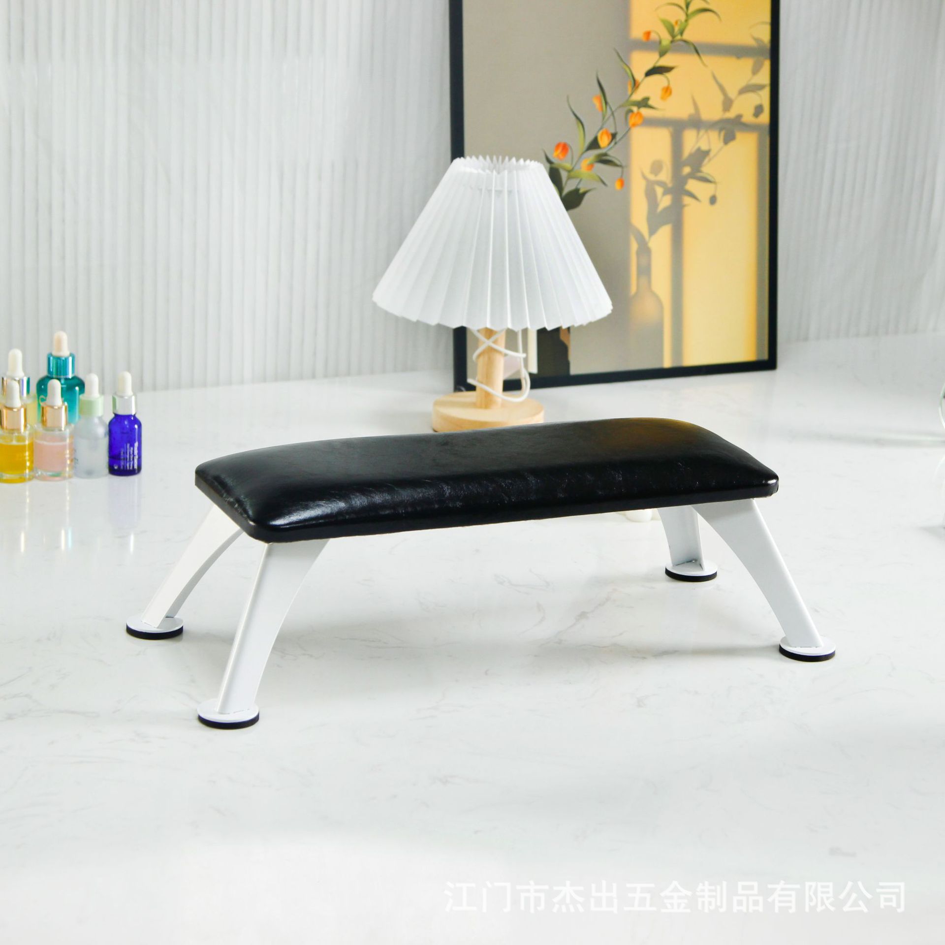 Reposamanos para manicura con cojín