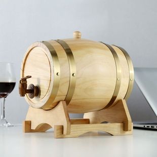 Solid Wood Wine Barrel White Wine Barrel Decorative Barrel Oak Wine Barrel Gift Empty Barrel Ornaments Red Wine Pine