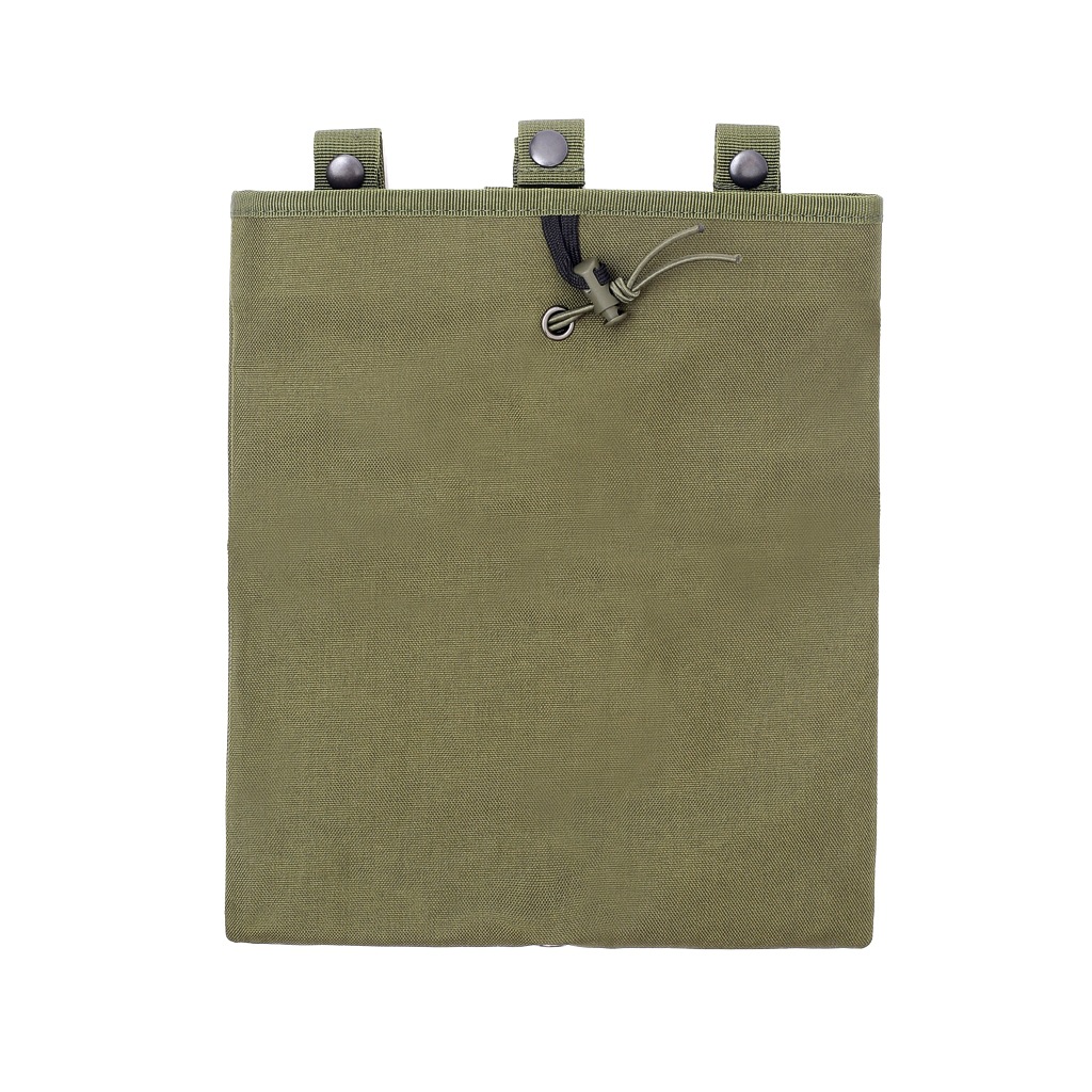 Bolsa de reciclaje de artículos diversos tácticos MOLLE multifuncional para exteriores, bolsa de almacenamiento de accesorios para colgar en la cintura, bolsa de recolección de carcasa de bala para fanáticos militares