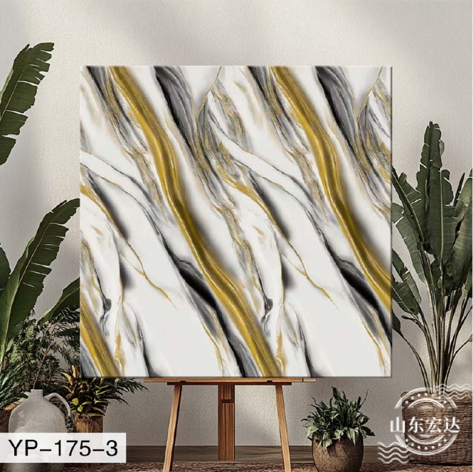 Azulejo de imitación mármol autoadhesivo adhesivo de pared sala de estar baño decoración de pared impermeable y a prueba de humedad con papel de aluminio