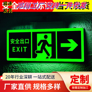 Safety exit signs, floor signs, signage, signage, safe passage, staircase, evacuation signs, landmarks