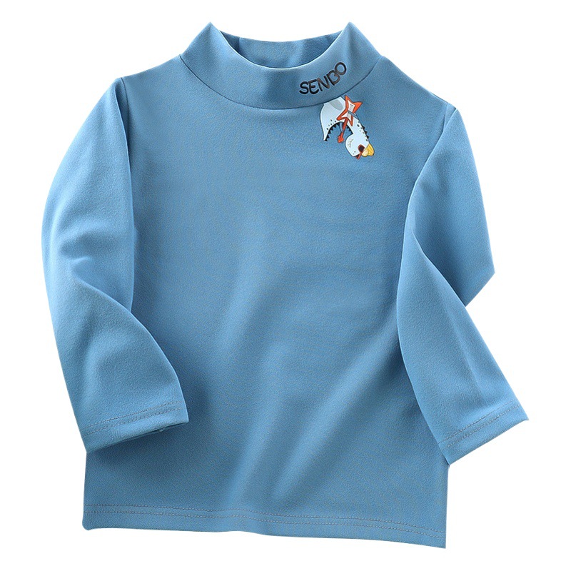 Children's Thermal Base Layer Shirt, Long-Sleeve T-Shirt for Boys and Girls, Suitable for Older Children, Warm Inner Wear for Autumn and Winter, New Spring and Autumn Top