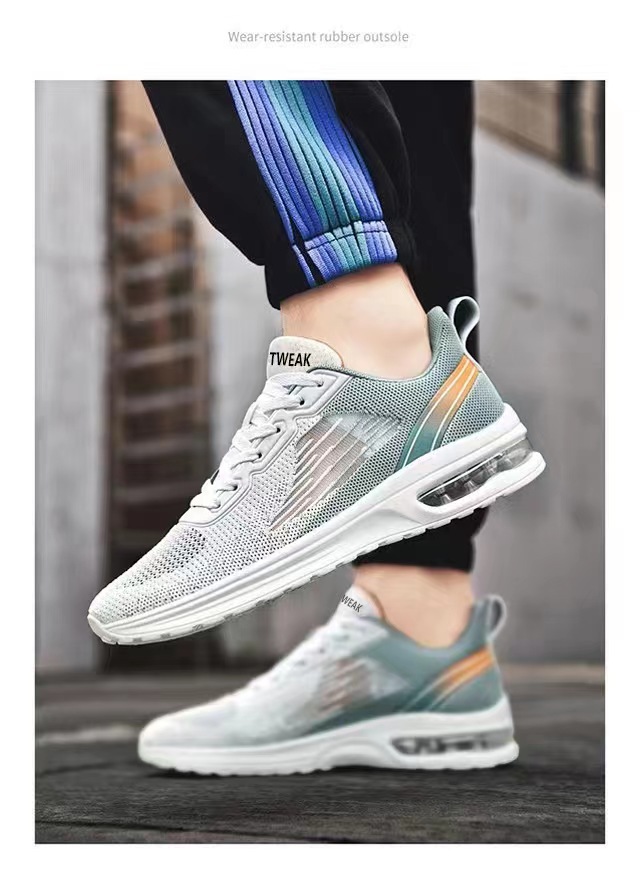 Herren Sportschuhe Wanderschuhe Sneakers Stoff Canvas Leichte Stoßdämpfung Bequeme Sneakers_voghion.com