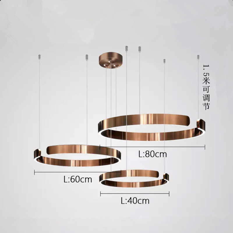 800 600 400mm 로즈 골드 미러
