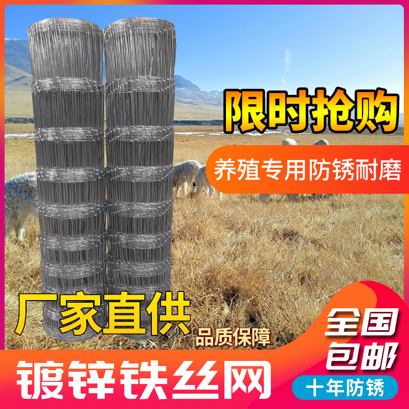 Antirust Barbed wire Aquaculture Network Guardrail net Fence Bullpen Orchard enclosure Cattle enclosure