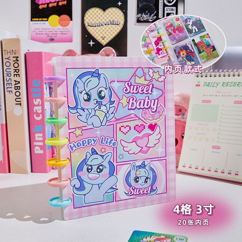 Nuevo Capibara cuatro Gong Ge álbum de tarjetas de alto valor de almacenamiento adorable álbum de búsqueda de hongos creativo álbum de fotos