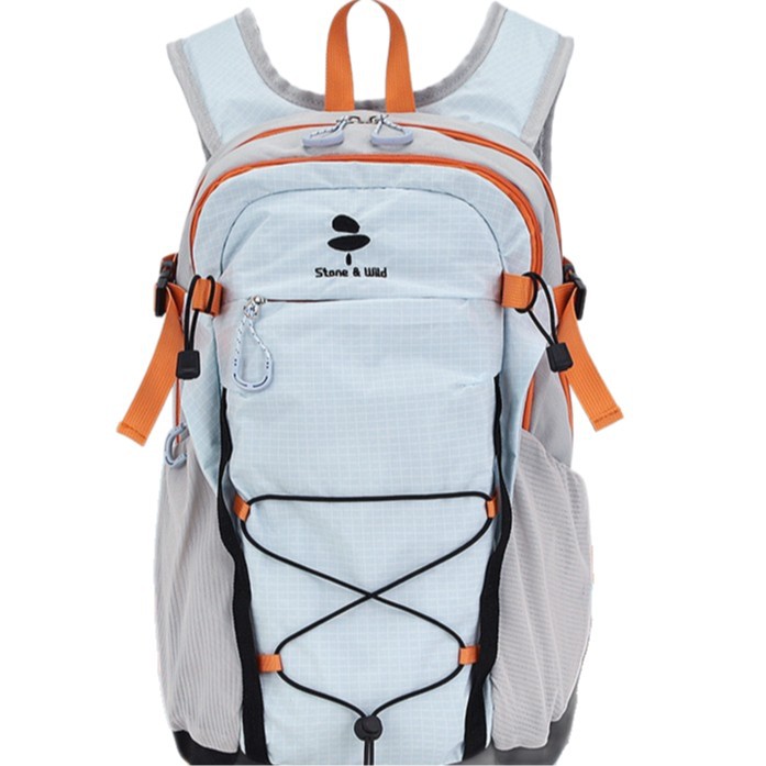 Cycling Backpack, Large-Capacity Sports Backpack, Lightweight Mountaineering Bag, Strap Design, Water-Repellent Hiking and Camping Bag