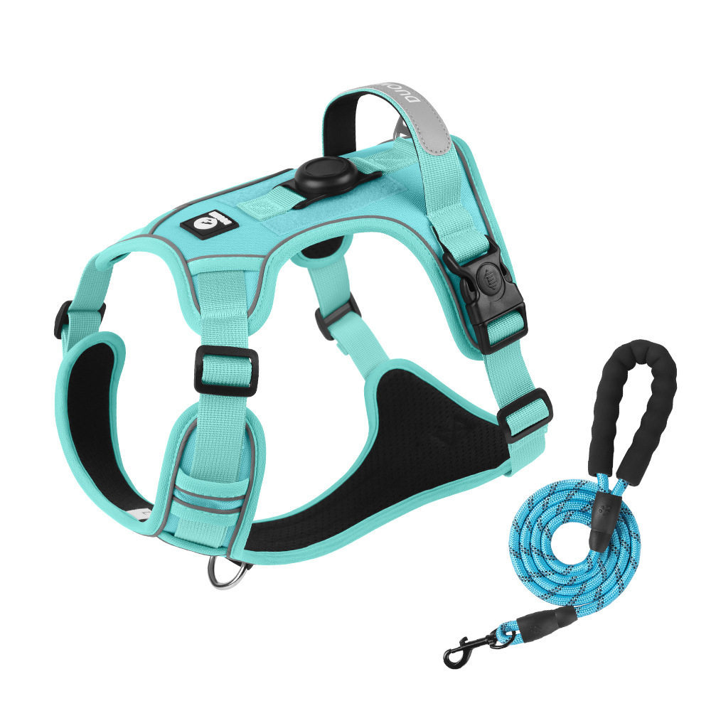 Transfronterizos mayorista correa de pecho para perros adaptar airtag localizador pecho espalda entrenamiento al aire libre anti-perderrida cuerda de tracción para perros