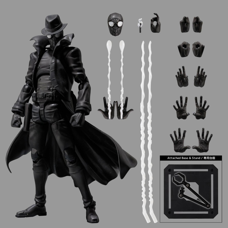Domestic Product Qianzhilian Sv-Action Parallel Universe Shadow Spider-Man Action Figure Movable Model