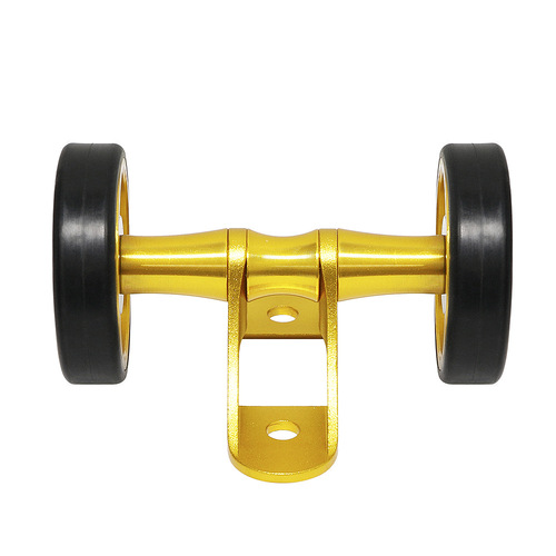 Fender bearing easy-running wheel Xiaobu folding car mud wheel mud wheel trailer trolley wheel double wheel cross-border
