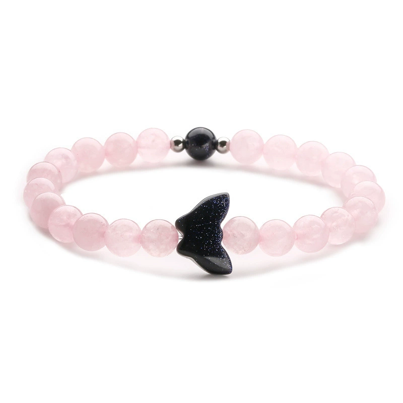 (Cross-border trading), organic agate beaded bracelet jade, bead bracelet for men and women, European style
