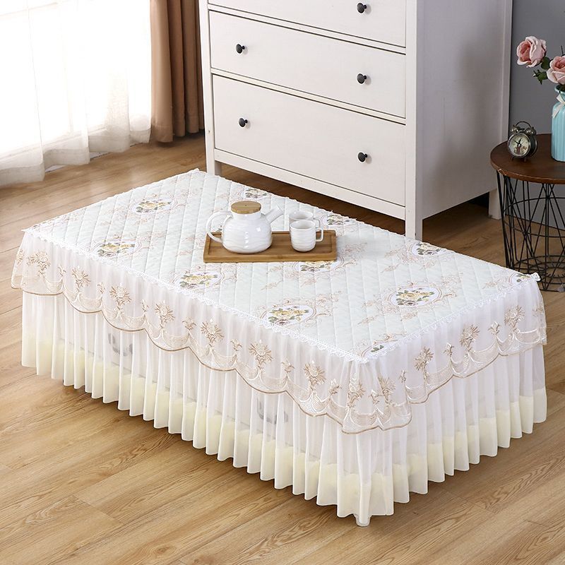 茶几罩桌布套防滑加厚支持钉做餐桌布艺家用客厅垫防尘罩