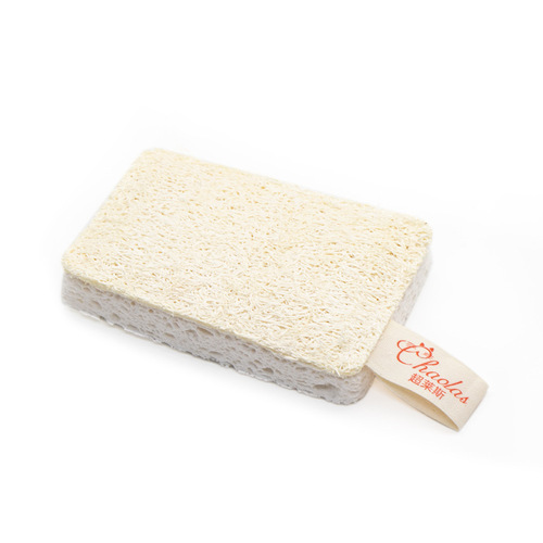 Thickened dishwashing scouring pad, kitchen cleaning artifact, thickened sponge, wood pulp cotton, dishwashing loofah