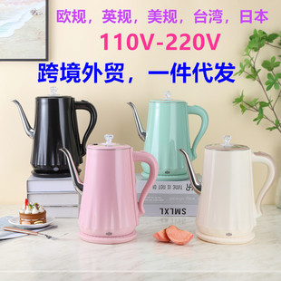 1.8L 110V-220V large capacity high-power double-layer anti-scald long mouth electric heating water teapot factory generation