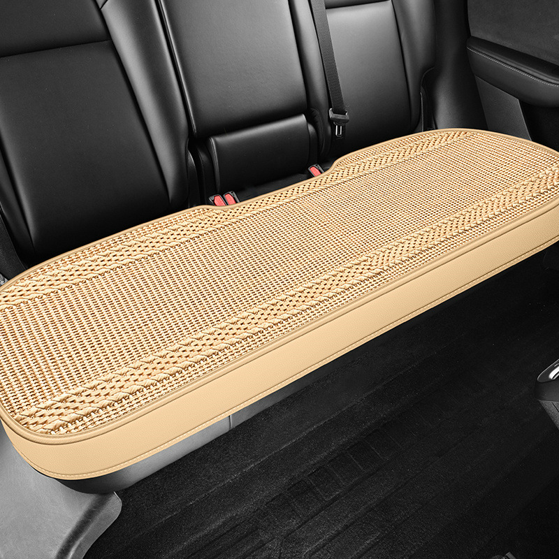 Four Seasons — Universal Seat cushion, seat cover - beige-full-coverage-rear-row