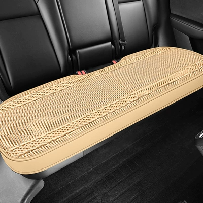 for All Seasons, Solid Color — Seat cushion, seat cover - off-white-all-inclusive-rear-row