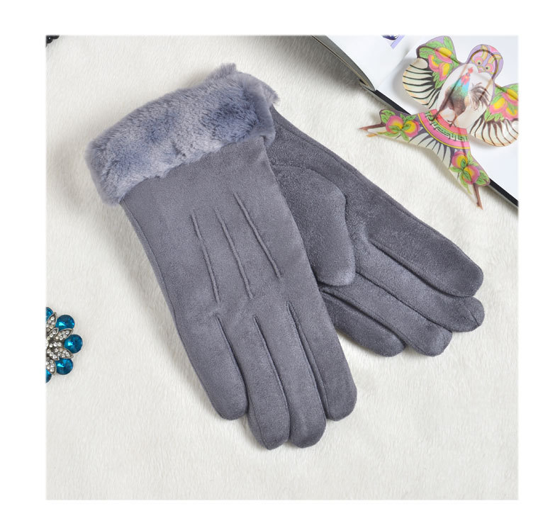 Women's Casual Simple Style Solid Color Gloves 1 Pair display picture 4