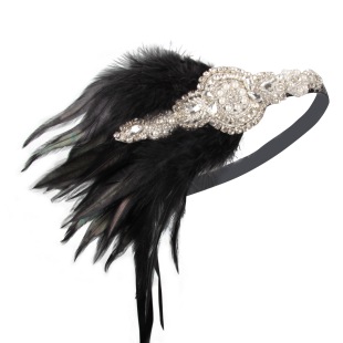 LOWOSAIWOR Great Gatsby �^�� 1920s�^�� ���b�����ë�^�
