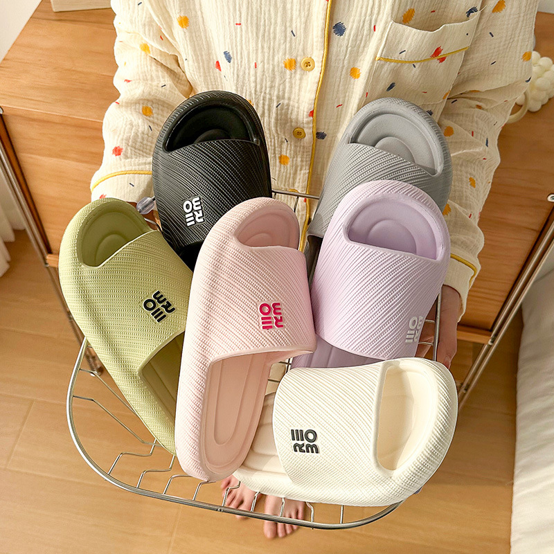 New Style Home Slippers for Women, Summer Non-Slip Home Bathroom Slippers, Non-Slip, Non-Smell, Non-Sound Eva Slippers Wholesale