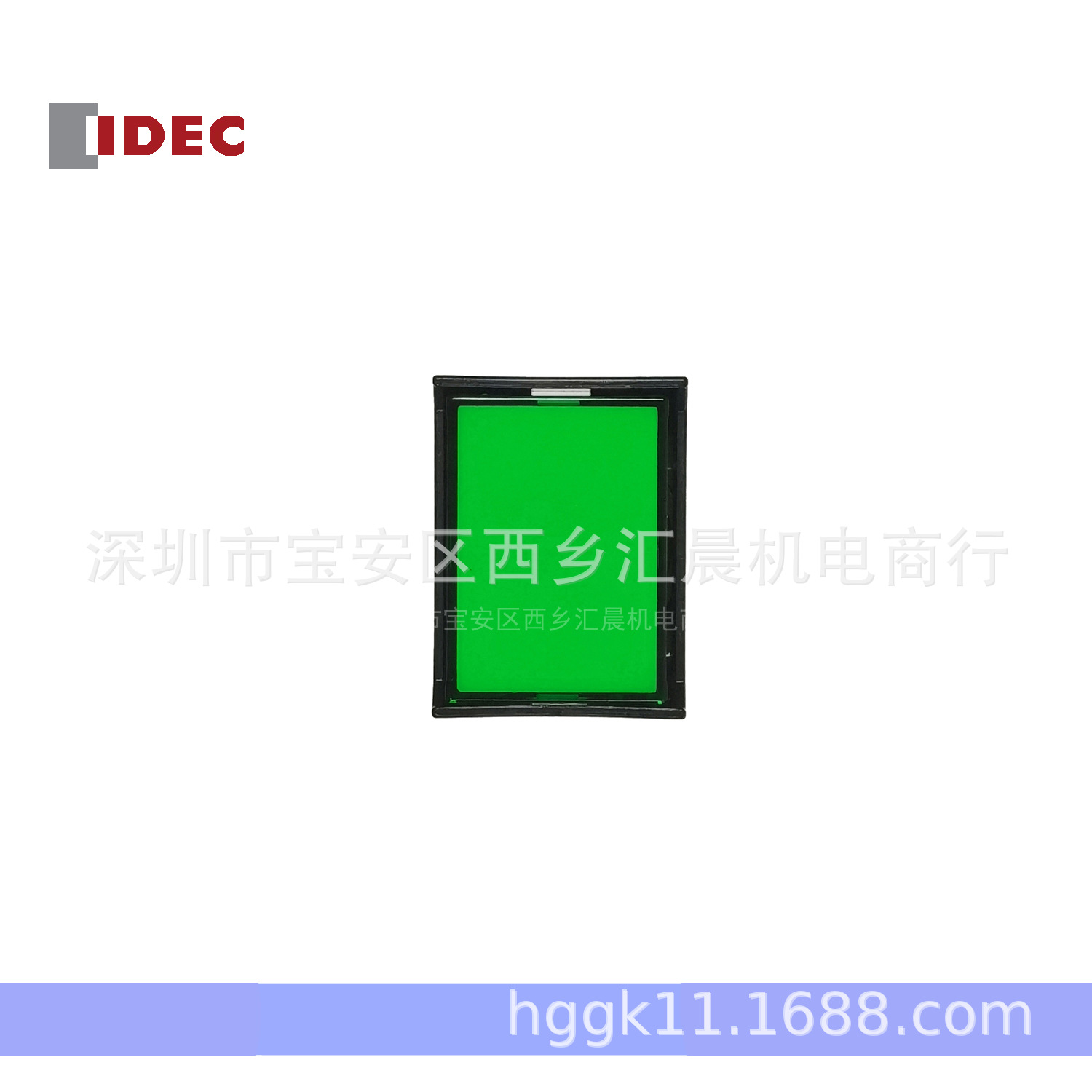 IDEC和泉按钮开关LB3L-M1T14G长方形复位按钮