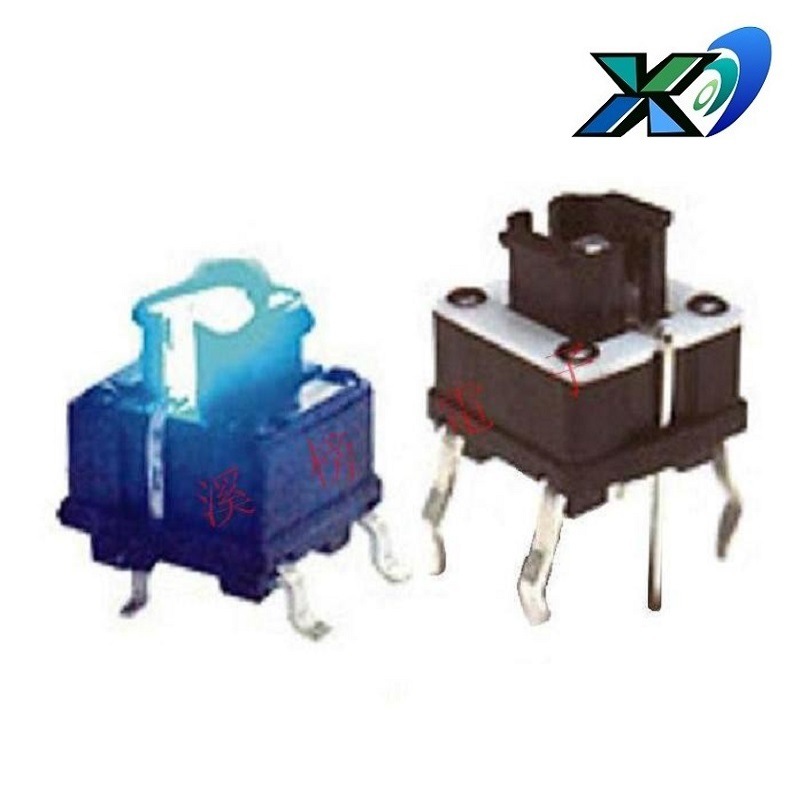 运动器材带灯开关 通讯设备带灯按键开关 小家电按钮开关带灯贴片